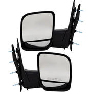 Door Mirror CarParts SET-FD86R