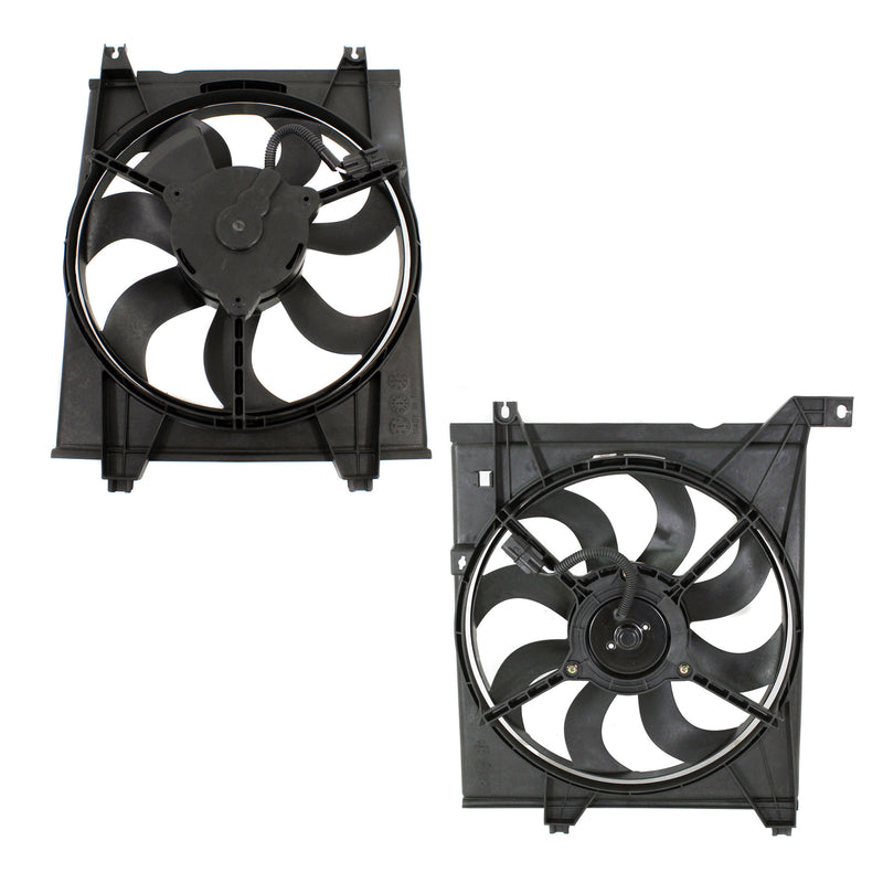 Auxiliary Engine Cooling Fan Assembly CarParts SET-K190909