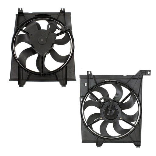 Auxiliary Engine Cooling Fan Assembly CarParts SET-K190909