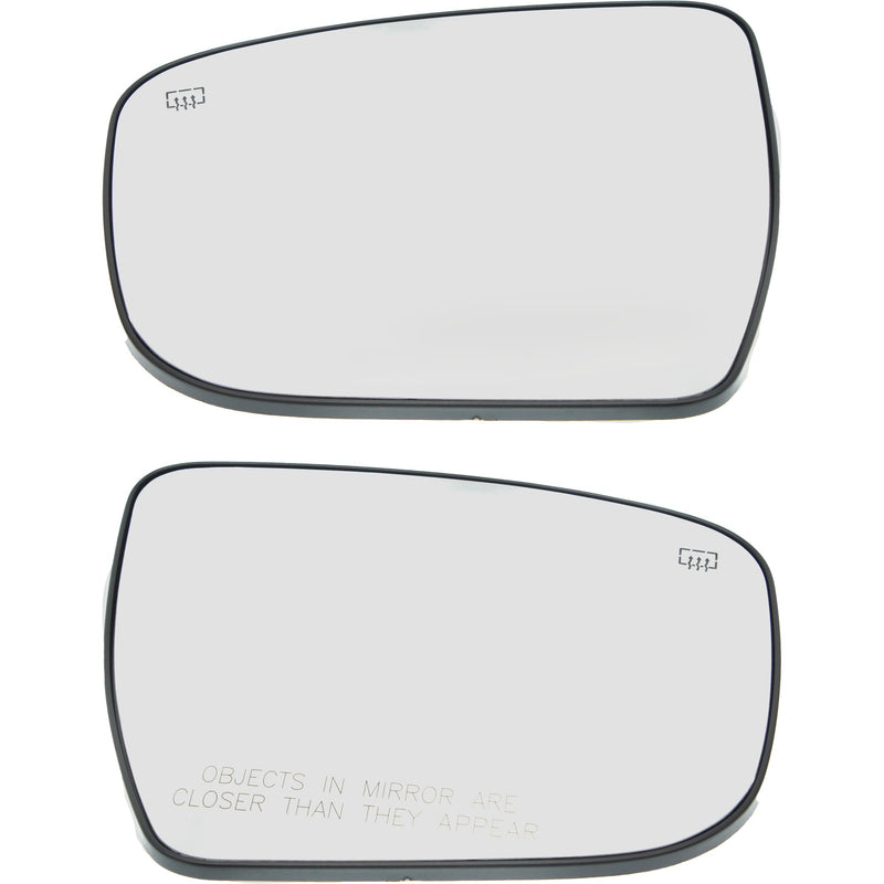 Door Mirror Glass CarParts SET-NS09GR