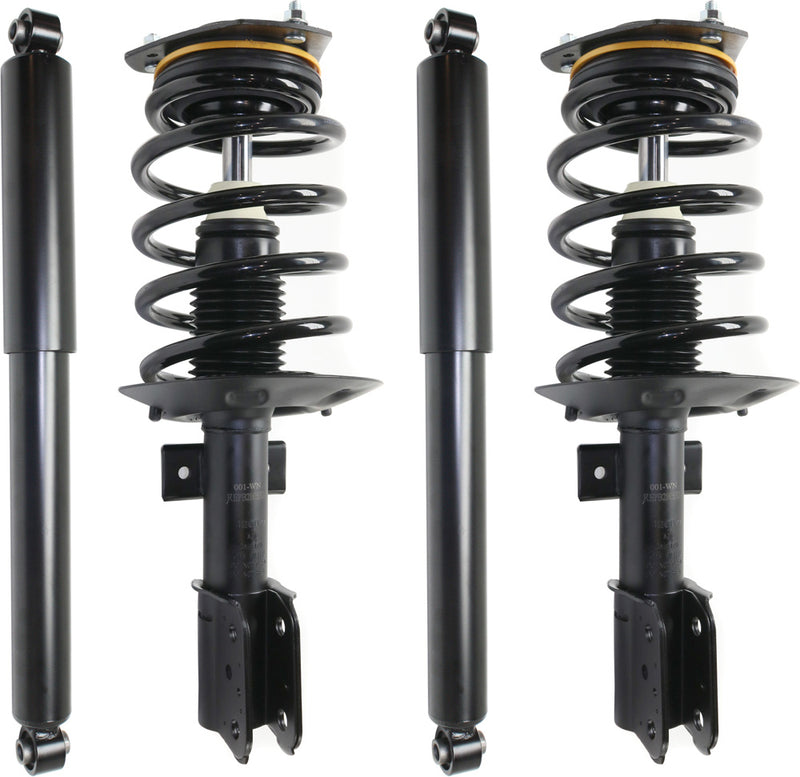 Suspension Shock Absorber Set CarParts SET-REPB280532-4