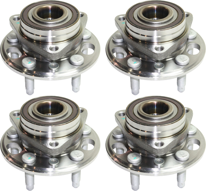 Axle Bearing and Hub Assembly CarParts SET-REPB283717-4