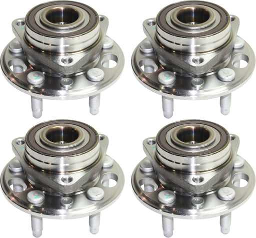 Axle Bearing and Hub Assembly CarParts SET-REPB283717-4