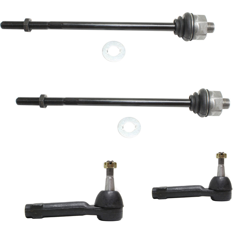 Steering Tie Rod End CarParts SET-REPC282122-4