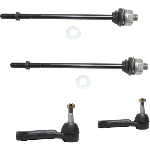 Steering Tie Rod End CarParts SET-REPC282122-4
