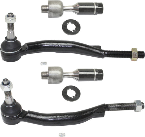 Steering Tie Rod End CarParts SET-REPC282134-4