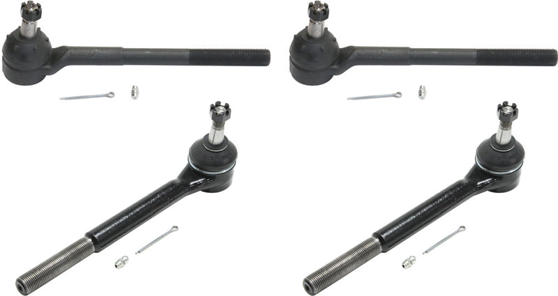Steering Tie Rod End CarParts SET-REPC282144-4