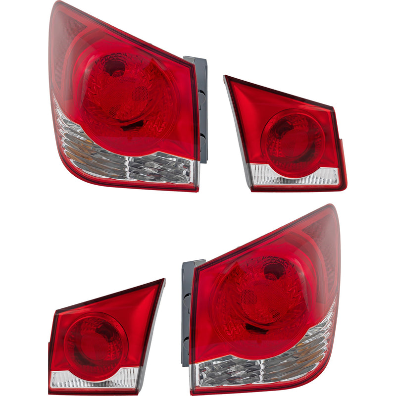 Tail Light CarParts SET-REPC730161-4