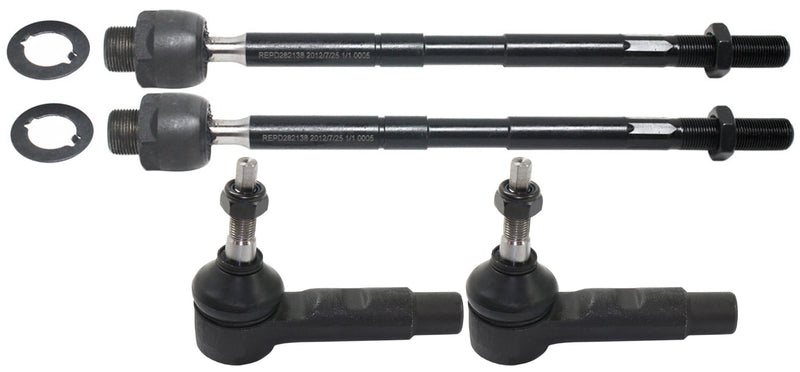 Steering Tie Rod End CarParts SET-REPD282138-4