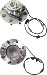 Axle Bearing and Hub Assembly CarParts SET-REPD283713-2