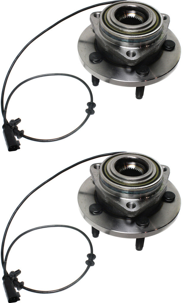 Axle Bearing and Hub Assembly CarParts SET-REPD283723-2