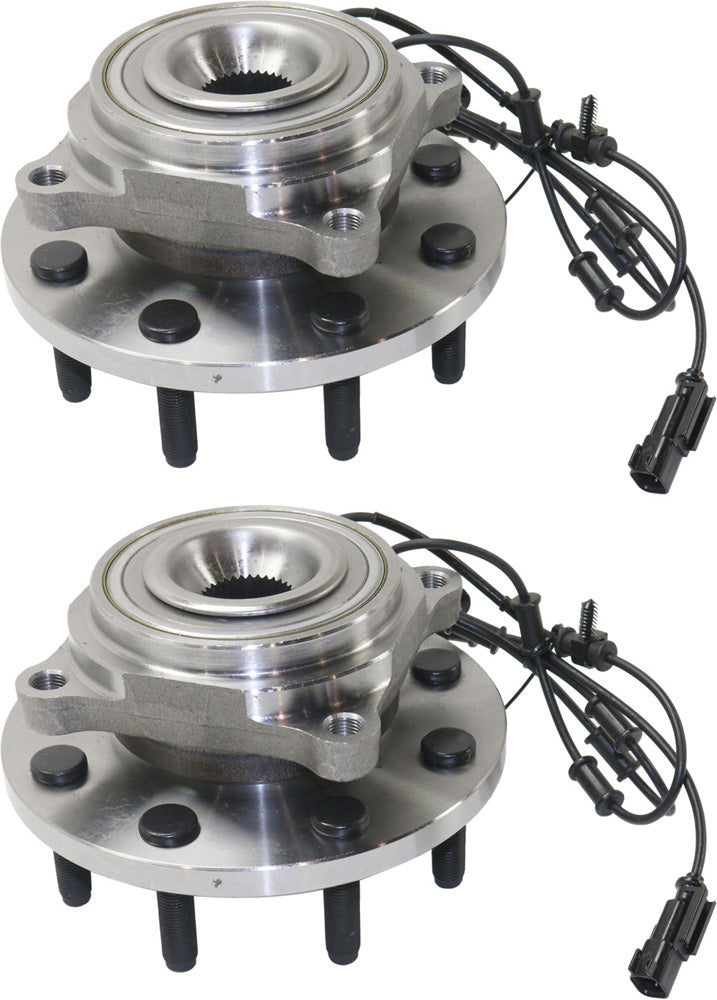 Axle Bearing and Hub Assembly CarParts SET-REPD283739-2