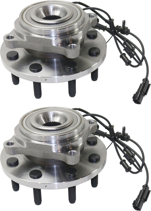 Axle Bearing and Hub Assembly CarParts SET-REPD283739-2