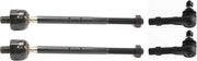 Steering Tie Rod End CarParts SET-REPF282101-4