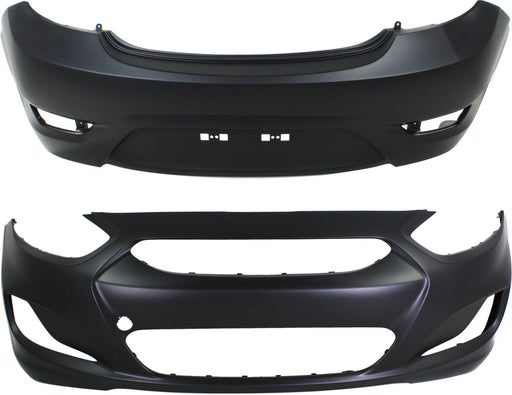 Bumper Cover CarParts SET-REPH010364P-2
