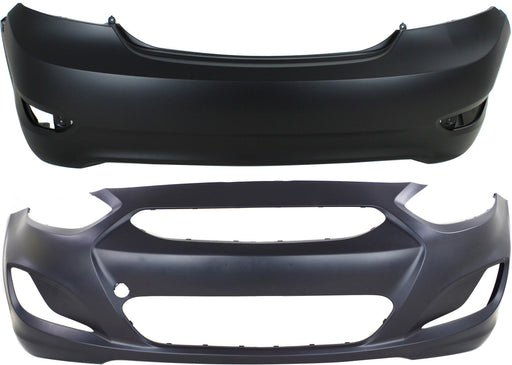 Bumper Cover CarParts SET-REPH010397PQ-2