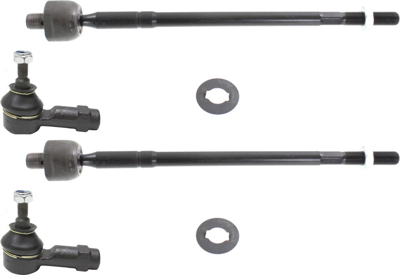 Steering Tie Rod End CarParts SET-REPH282107-4