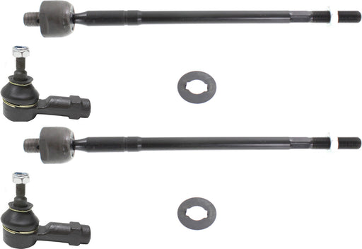 Steering Tie Rod End CarParts SET-REPH282107-4