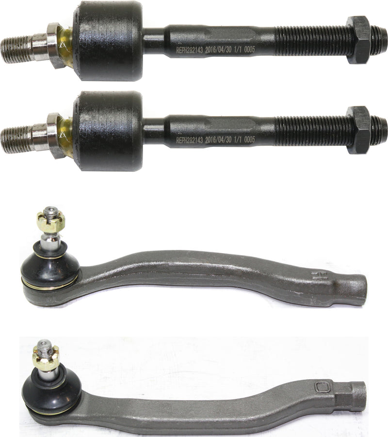 Steering Tie Rod End CarParts SET-REPH282113-4