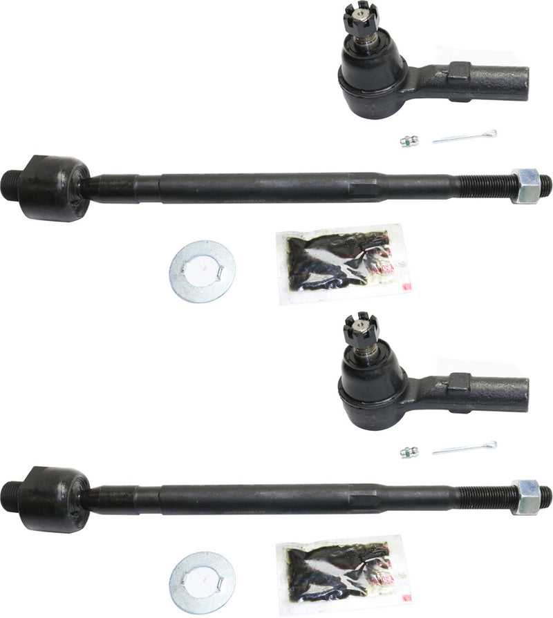 Steering Tie Rod End CarParts SET-REPH282148-4