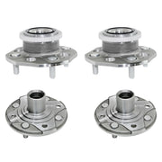 Axle Bearing and Hub Assembly CarParts SET-REPH283707-4-C