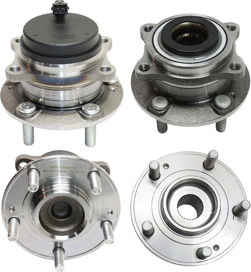 Axle Bearing and Hub Assembly CarParts SET-REPH285921-4