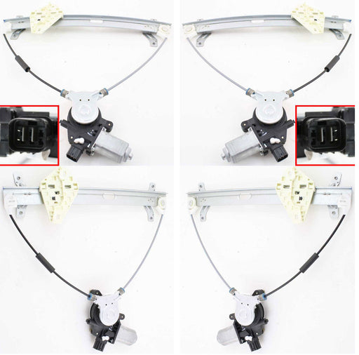 Window Regulator CarParts SET-REPH462901
