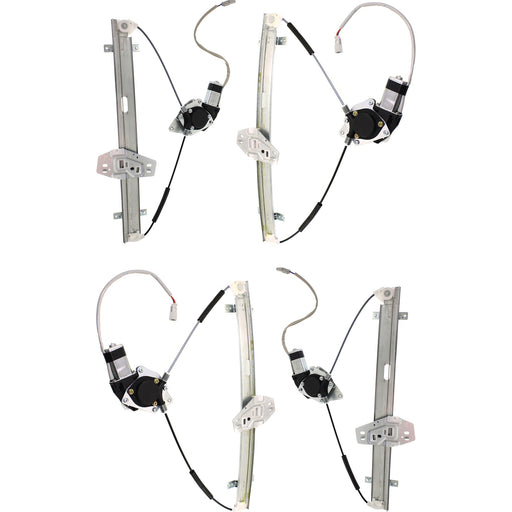 Window Regulator CarParts SET-REPH462903-4