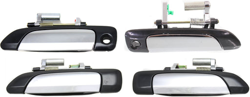 Exterior Door Handle CarParts SET-REPH491363-4