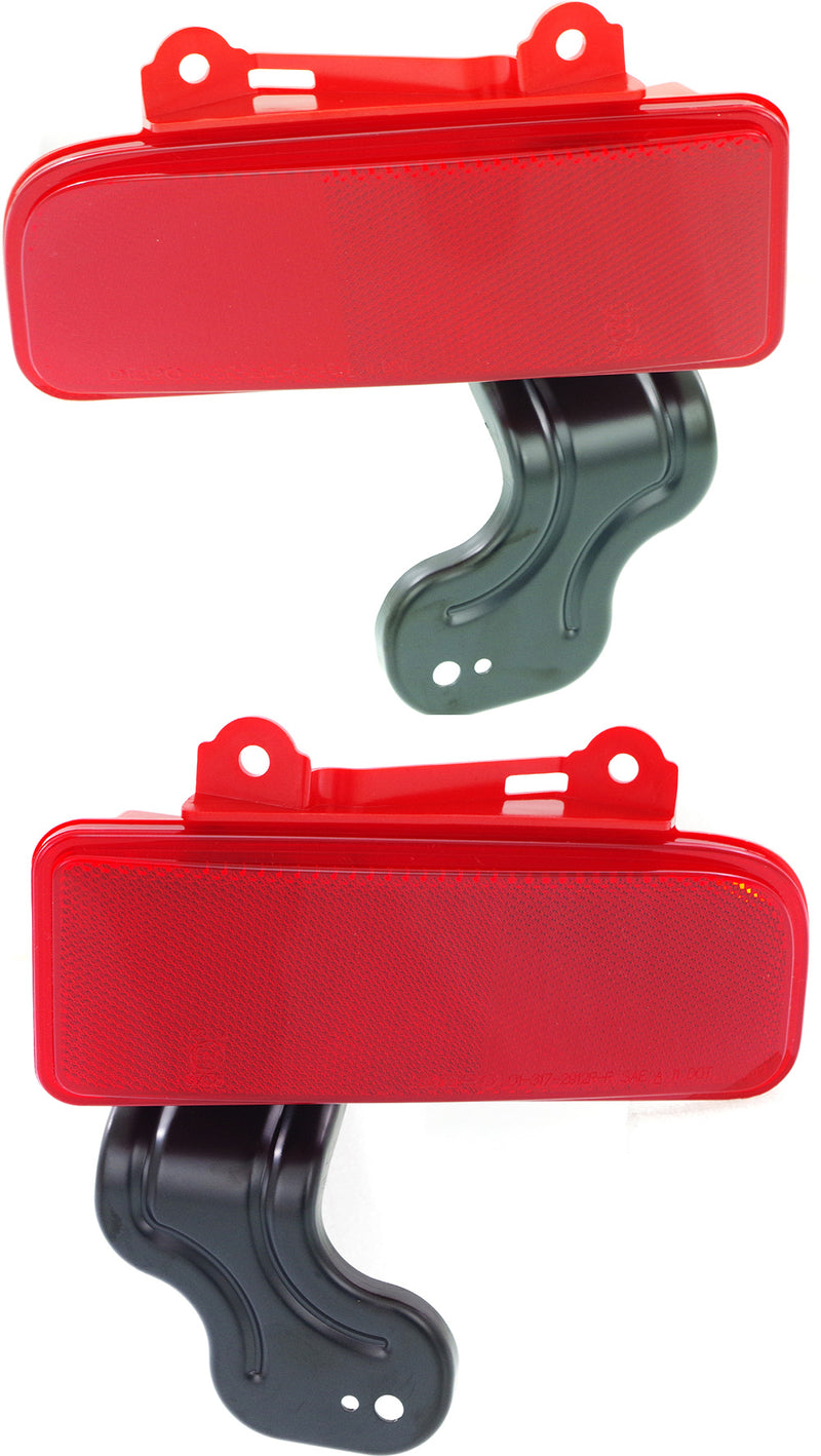 Bumper Reflector CarParts SET-REPH734917