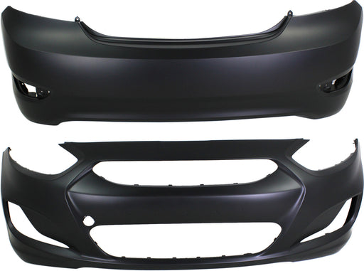 Bumper Cover CarParts SET-REPH760171P-2