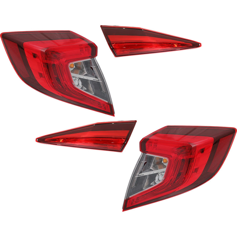 Tail Light CarParts SET-REPHD730105-4
