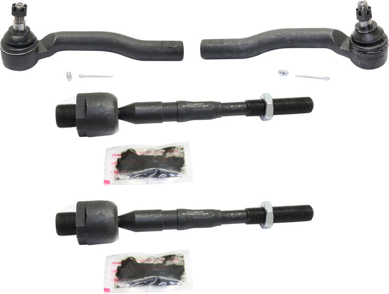Steering Tie Rod End CarParts SET-REPL282104-4