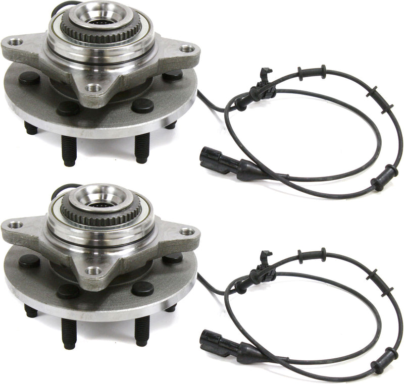 Axle Bearing and Hub Assembly CarParts SET-REPL283701-2