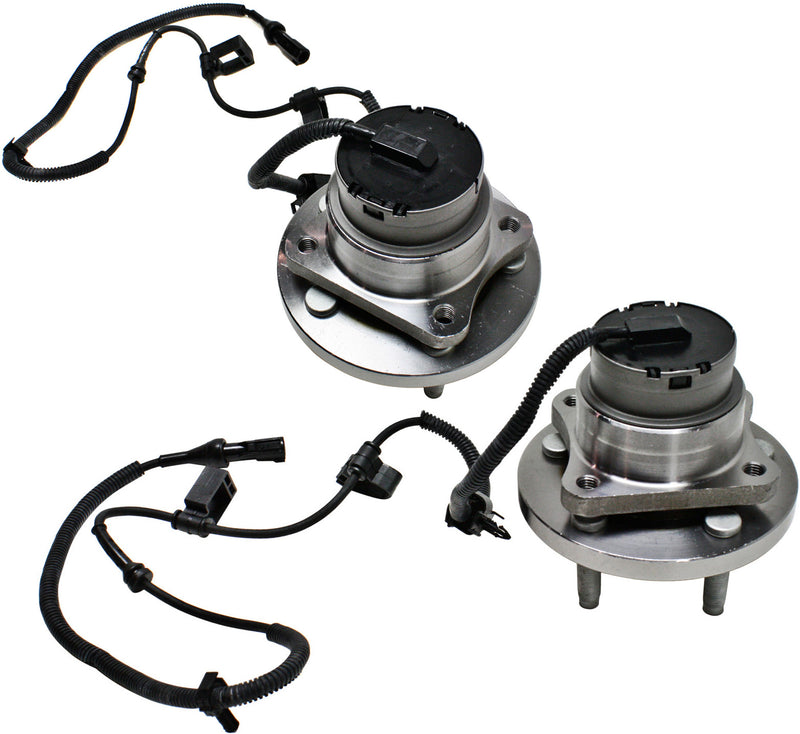 Axle Bearing and Hub Assembly CarParts SET-REPL283705-2
