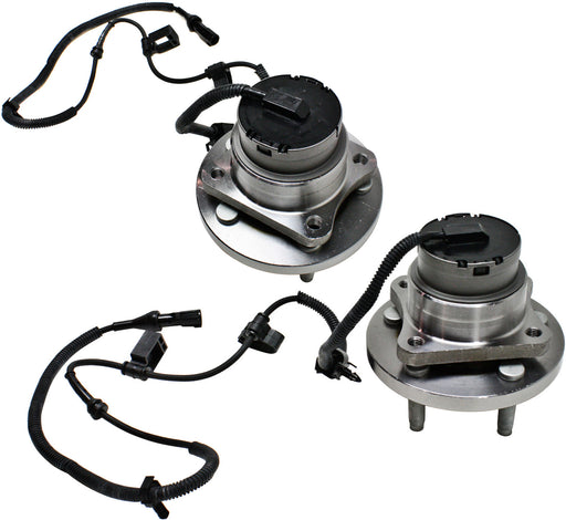 Axle Bearing and Hub Assembly CarParts SET-REPL283705-2