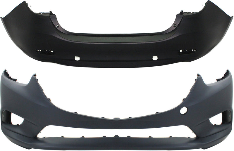 Bumper Cover CarParts SET-REPMZ010310P-2
