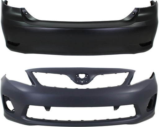 Bumper Cover CarParts SET-REPT010357PQ-2
