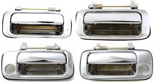 Exterior Door Handle CarParts SET-REPT462359-4