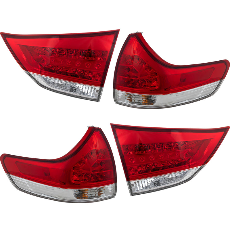 Tail Light CarParts SET-REPT730133-4