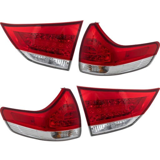 Tail Light CarParts SET-REPT730133-4