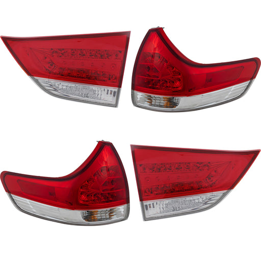 Tail Light CarParts SET-REPT730319-4
