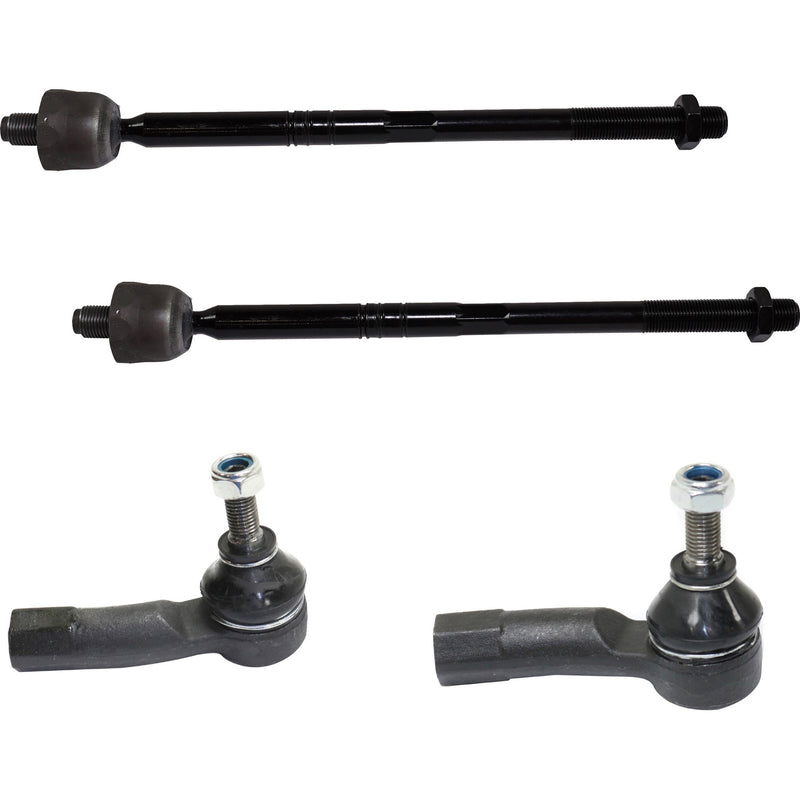 Steering Tie Rod End CarParts SET-REPV282130-4