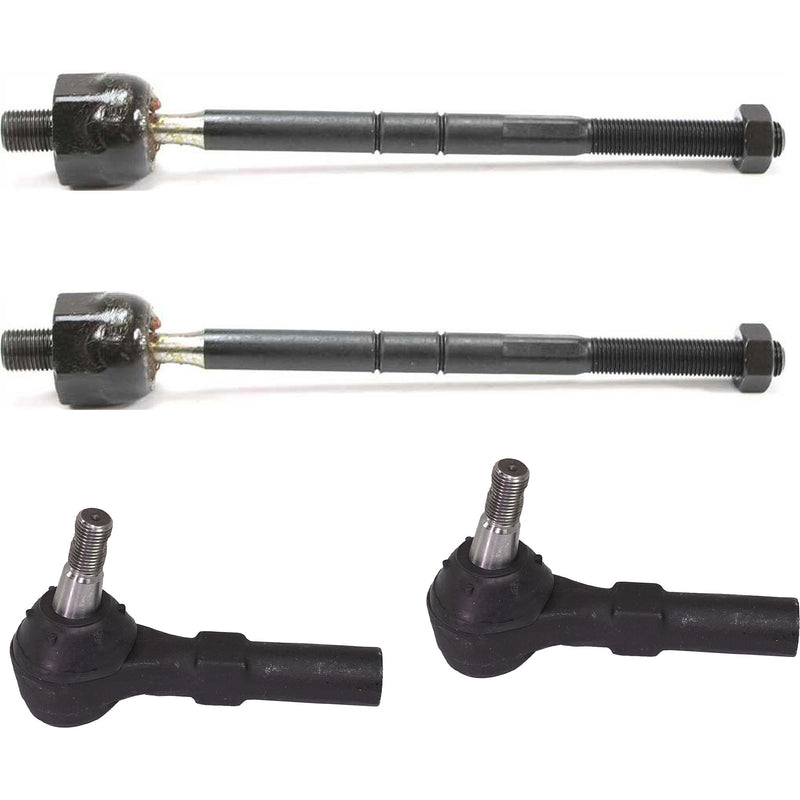 Steering Tie Rod End CarParts SET-RF28210072-4