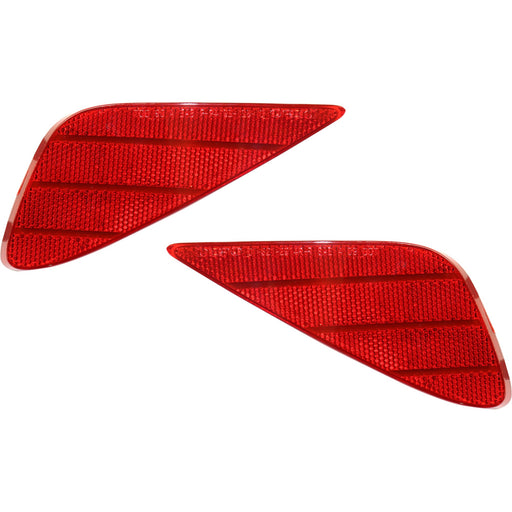 Bumper Reflector CarParts SET-RH73490001Q