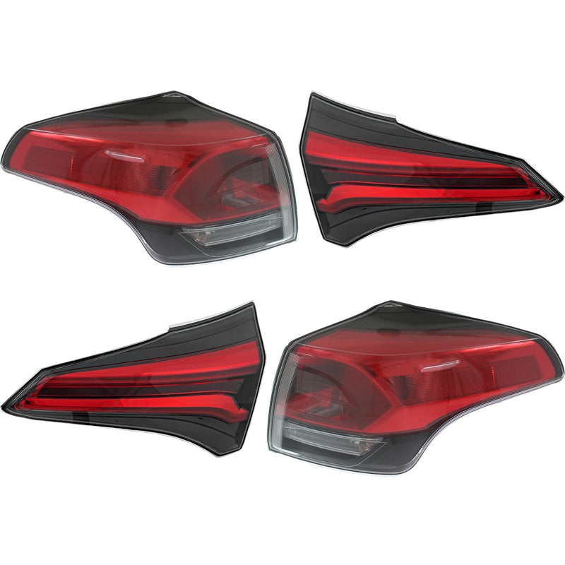 Tail Light CarParts SET-RT73010012-4