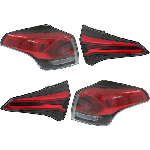 Tail Light CarParts SET-RT73010012-4