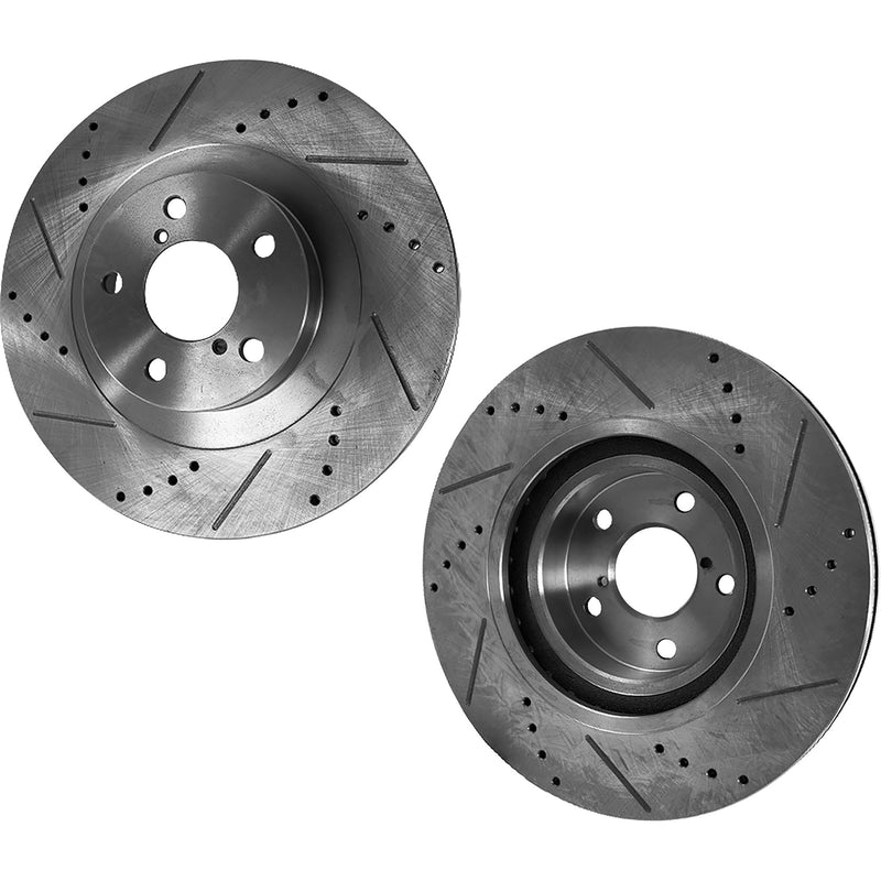 Disc Brake Rotor CarParts SET-STPL27110056DRS2