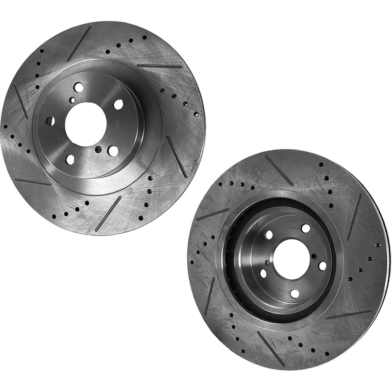 Disc Brake Rotor CarParts SET-STPS27110014DRS2