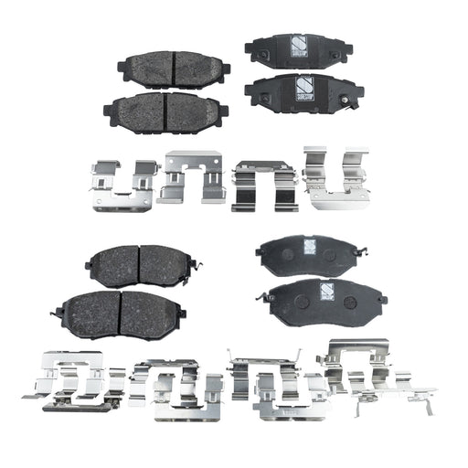 Disc Brake Pad Set CarParts SET-STPSSCP1078-4-B